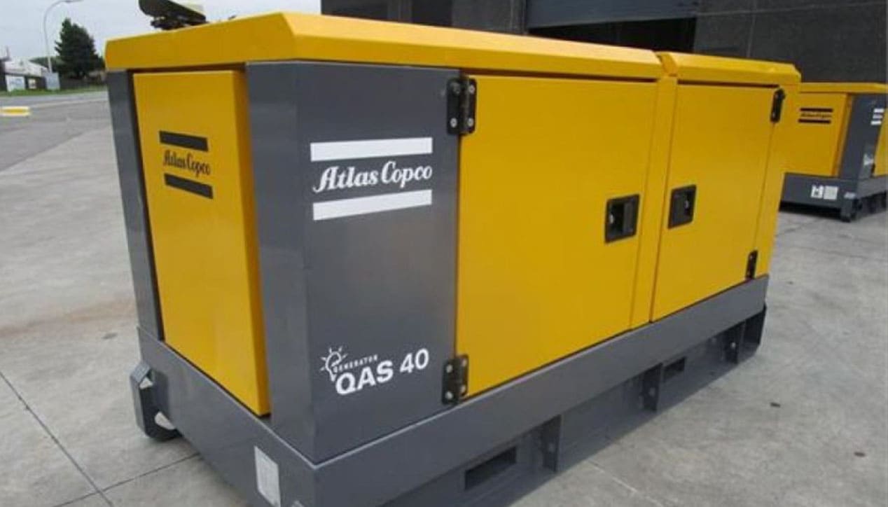 Atlas Copco QAS 40 Mobiele en verplaatsbare generatoren